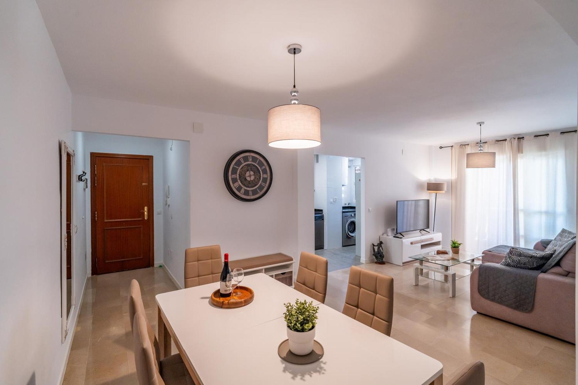 Casa Playa Guadalmar, Beautiful Apartment In Front Of The Sea, Wifi, Ac, Smart Tv, Private Parking Málaga Exterior foto